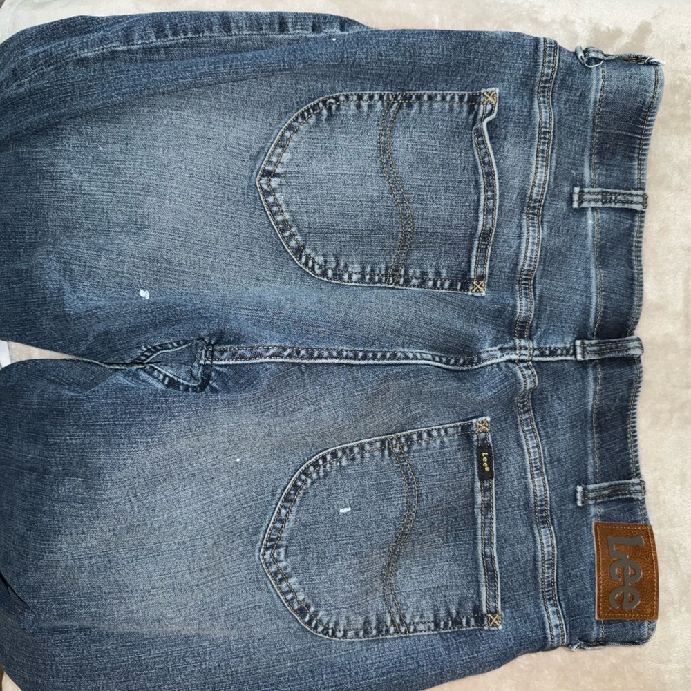 Lee Men's Relaxed Fit Gray Jeans